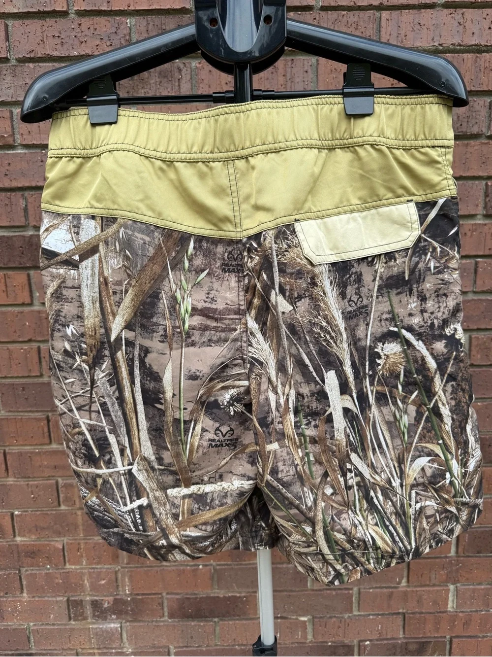 Team Realtree Mens Small Swim Trunks Max-5 Camo Board Shorts Lined Camouflage
